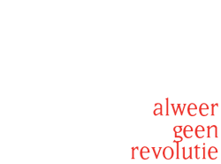 Alweer geen revolutie